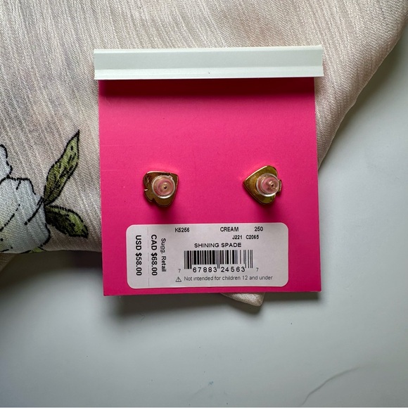 Kate Spade Shining Spade Earrings - Picture 4 of 4